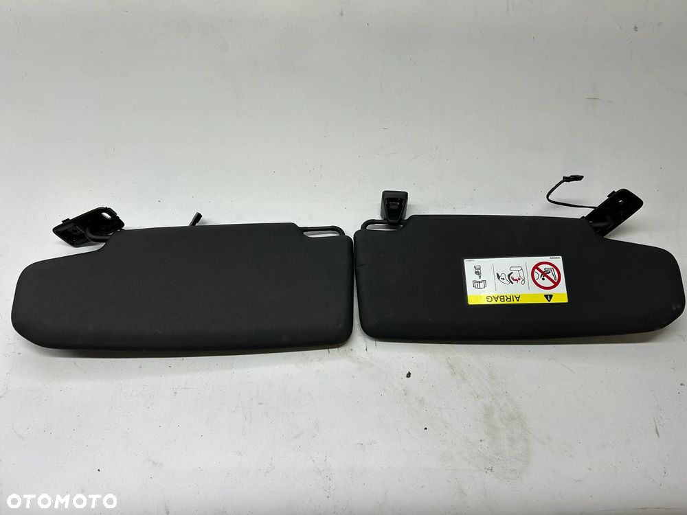 Volvo V-40 II osłony osłona przeciwsłoneczna lewa prawa komplet  2012- - 1