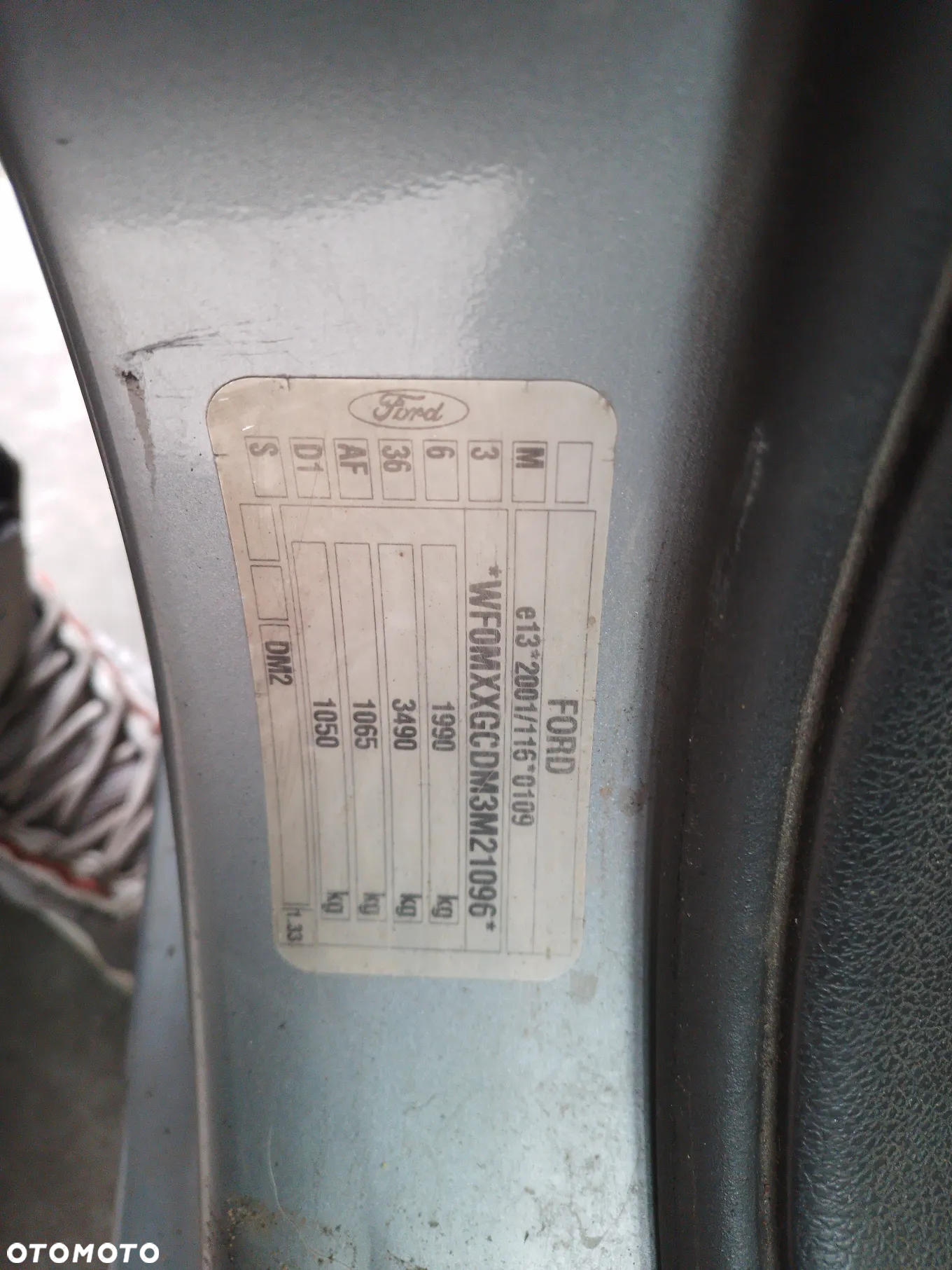 FORD C-MAX 2.0 TDCI 03-07 KOD LAKIERU D1 MAGLOWNICA PRZEKŁADNIA KIEROWNICZA - 17