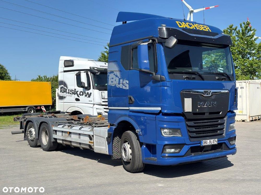 MAN 26.470 GM 6x2 OŚ SKRĘTNA BDF RAMA DO ZABUDOWY - 26