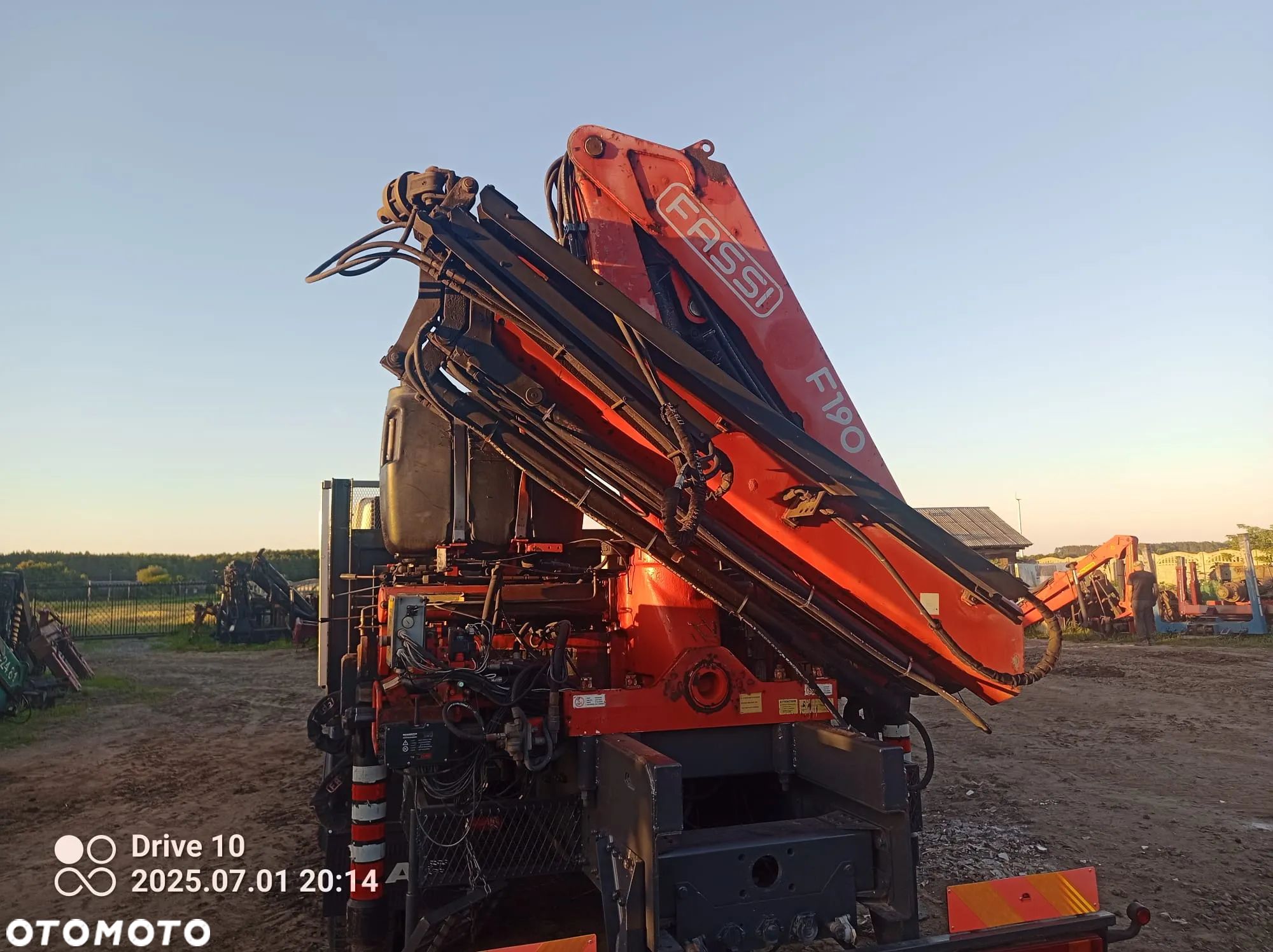 Hds Fassi F190A23 2005rok dźwig żuraw 3 wysuwy hydrauliczne - 1