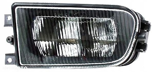 HALOGEN BMW E39 96-00 L/P RYFLOWANY NOWY - 1