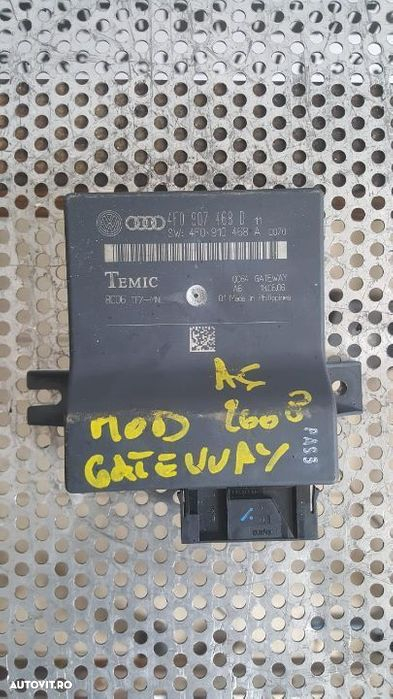 Modul CAN Gateway Audi A6 4F C6 An 2005-2010 Dezmembrez Audi A6 - 2