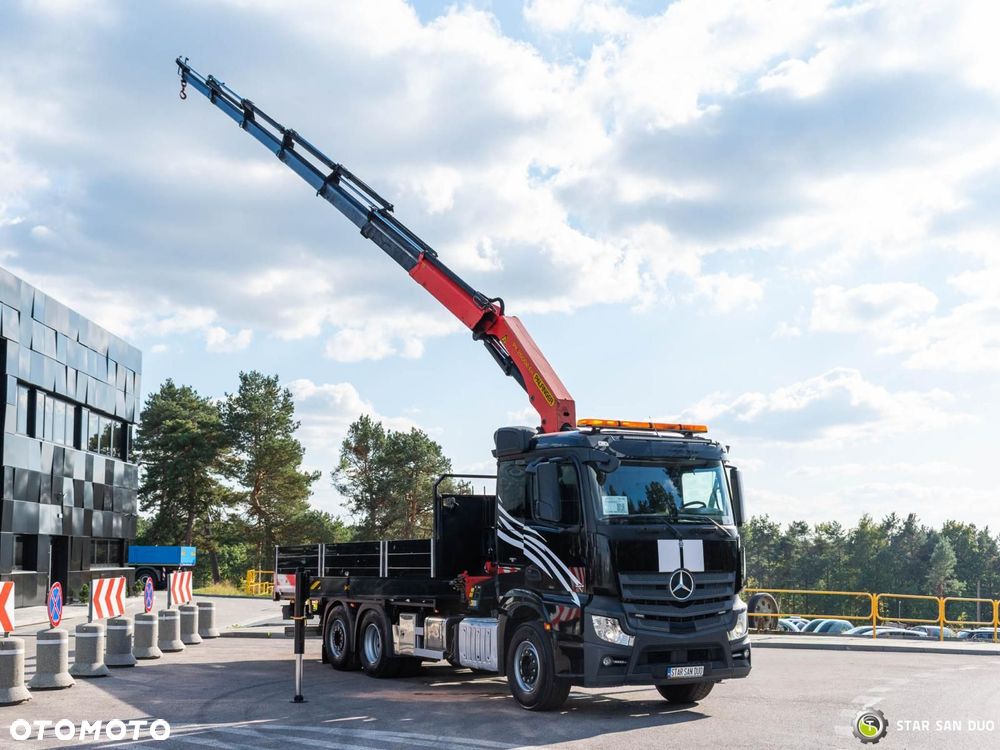 Mercedes-Benz ACTROS 2542 6x2 PALFINGER PK 26002 EH hds Żuraw Crane Kran - 3