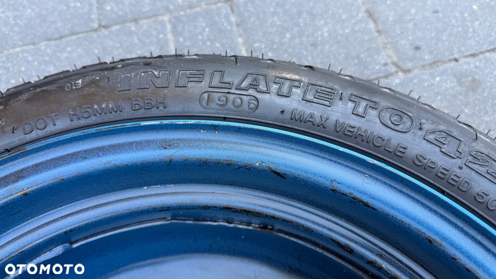 Koło dojazdowe r16 4x114.3 ET44 125/70 Epica Opel Chevrolet dojazdówka felga - 12
