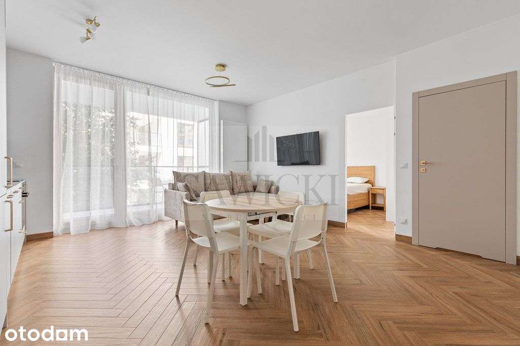 Apartament z dużym balkonem i garażem