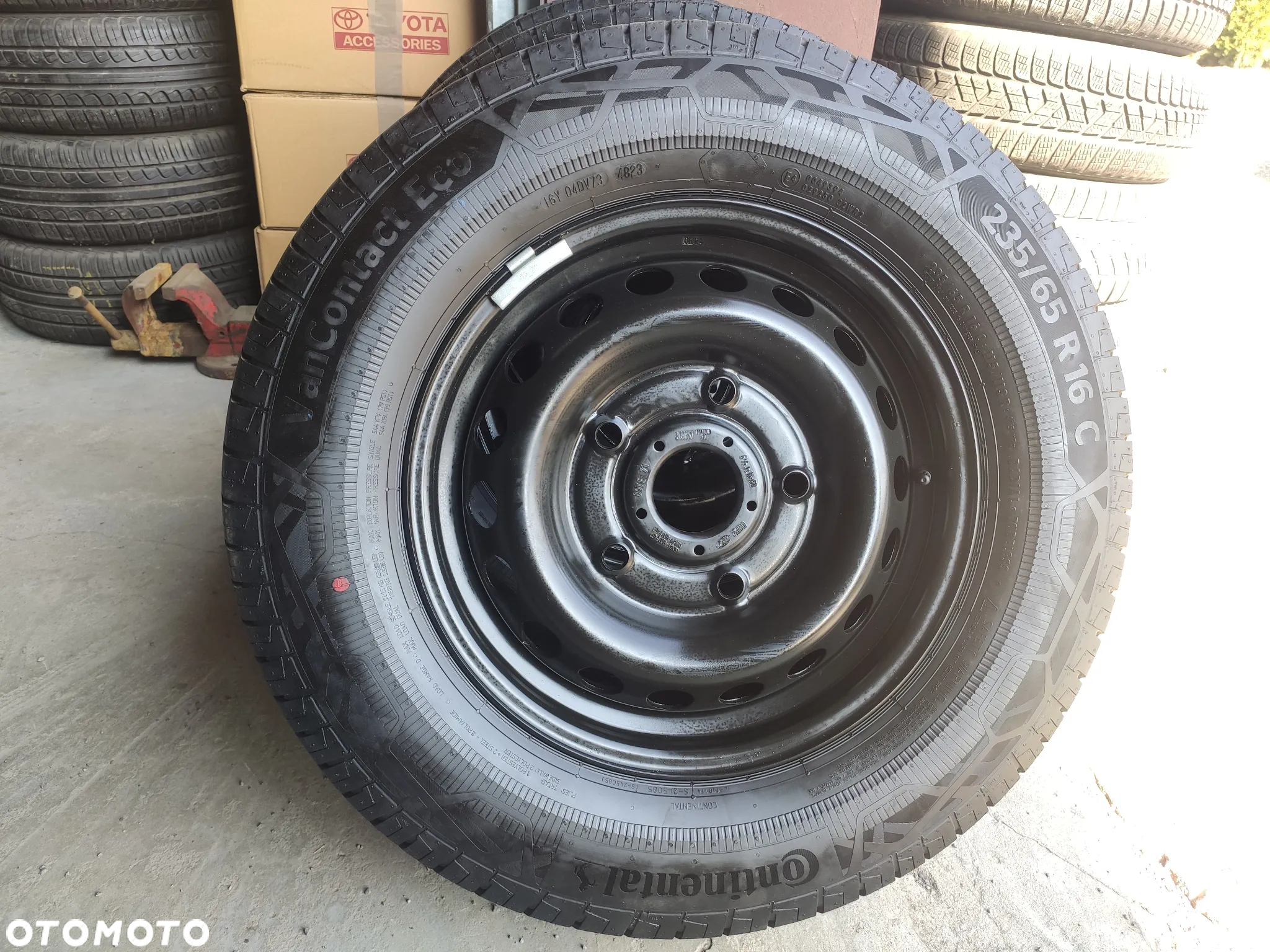 4 Nowe Koła Letnie Continental 235/65 16C 5X160 6.5x16 Ford Transit Mk8 - 3