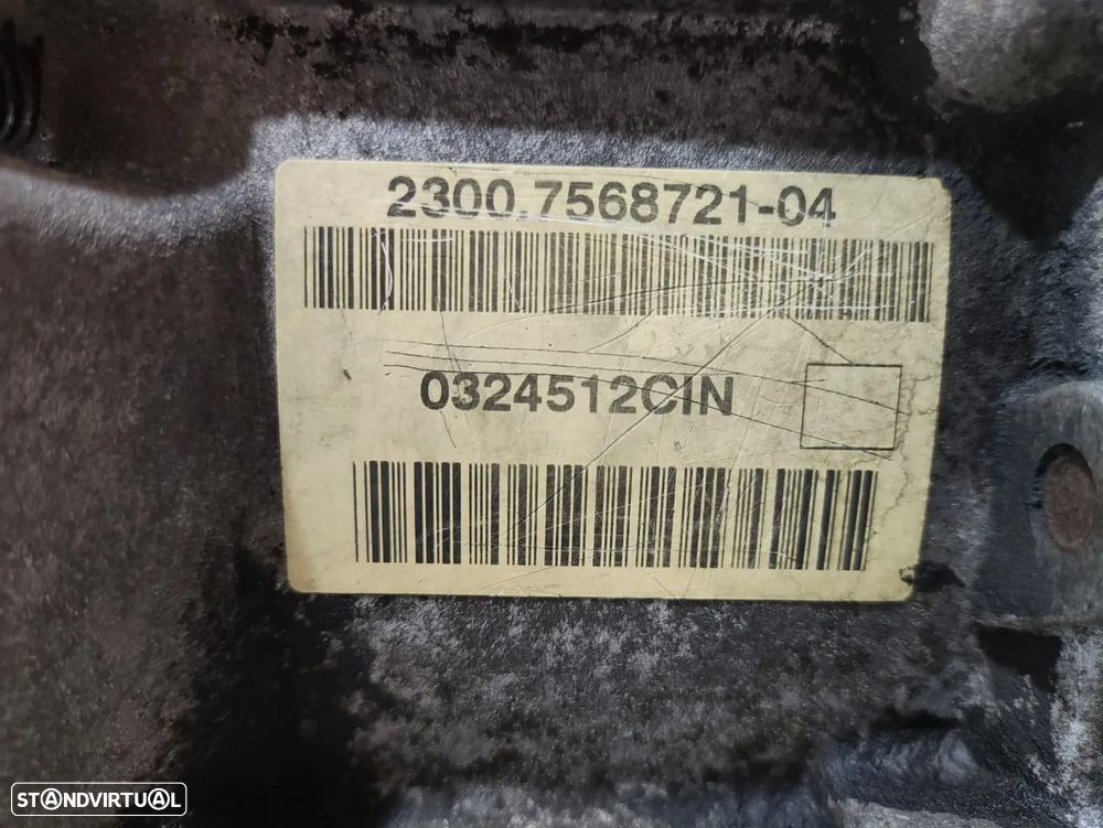 CAIXA VELOCIDADES MANUAL MINI CIN 1.6D 110CVS PSA - 5