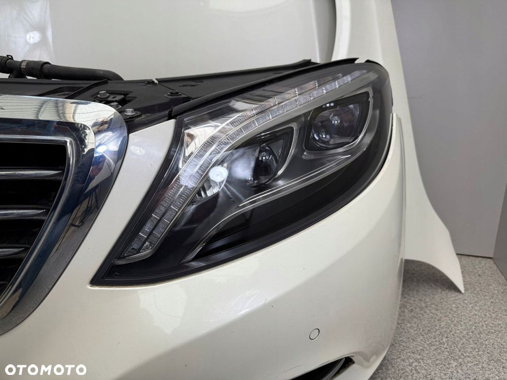 MERCEDES W222 222 PRZÓD MASKA PAS ZDERZAK LAMPY LED BŁOTNIKI CHŁODNICE 799 - 7