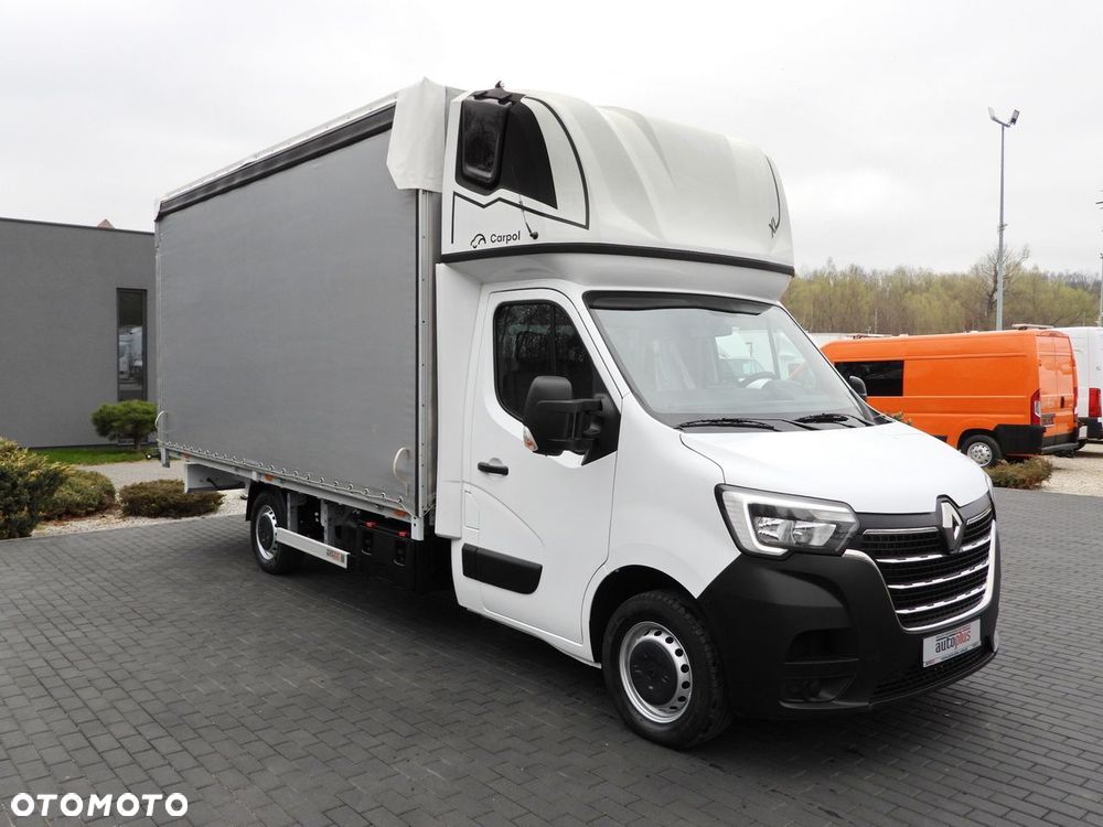 Renault MASTER  PLANDEKA 10 PALET WEBASTO TEMPOMAT LEDY PNEUMATYKA KLIMATYZACJA  165KM - 5