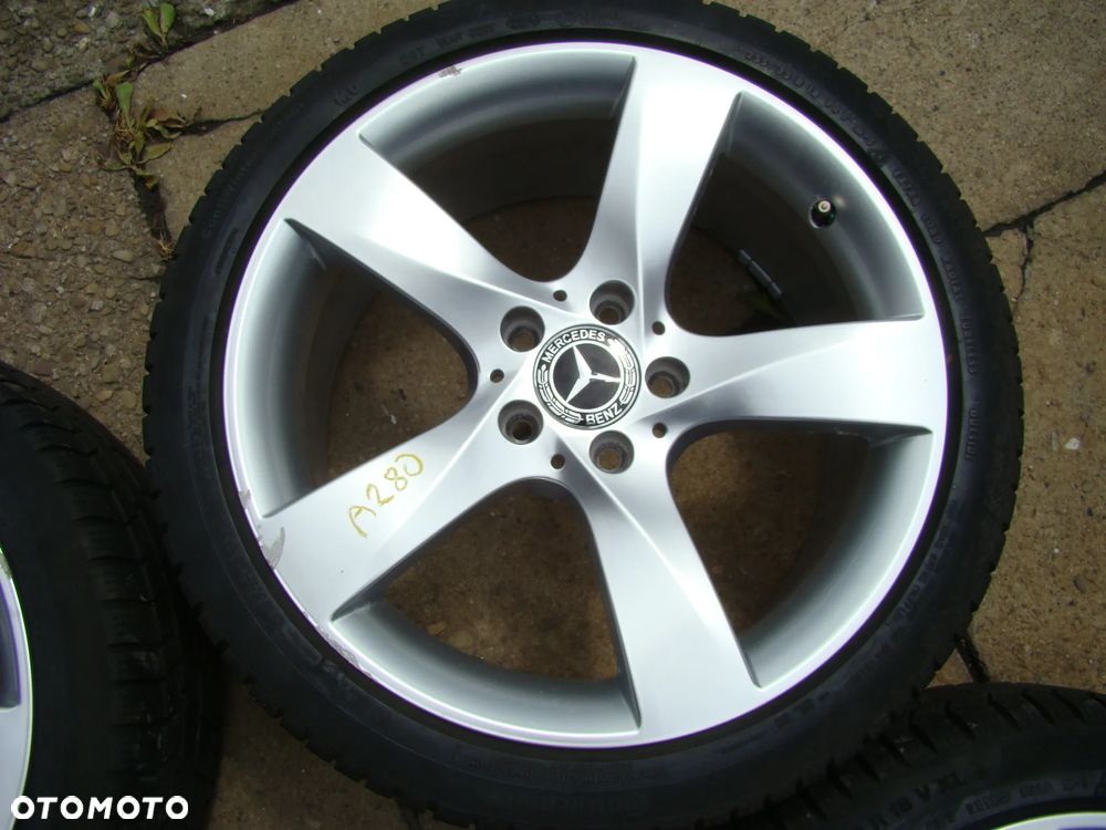 a280 5x112 Mercedes Benz w204 przód 8jx18 225/40 tył 8,5Jx18 255/35 zima - 5