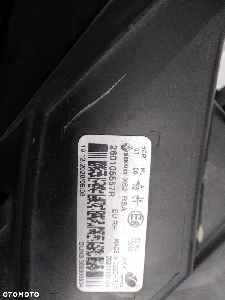 LAMPA PRAWA PRZEDNIA PRZÓD RENAULT MASTER III LIFT 260105567R - 10