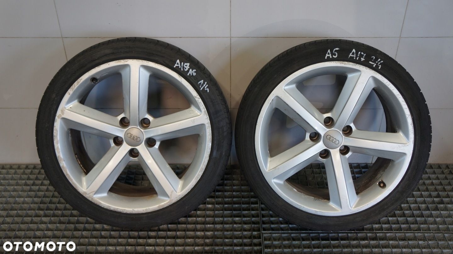 ALUFELGI FELGI ALUMINIOWE KOŁA 5X112 R18 AUDI A5 8T A4 B8 R18 - 2