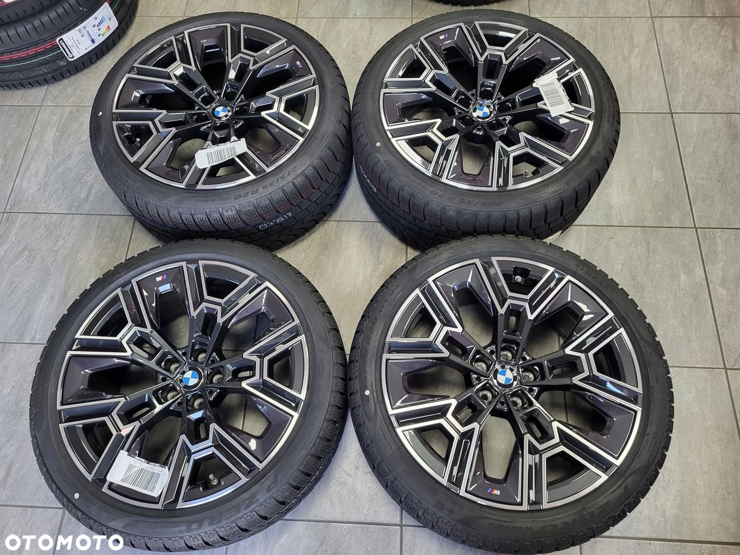 20 Zimowe ORYGINALNE BMW 5 i5 G60 G61 M Aerodynamic 939M R20 Nowe - 11