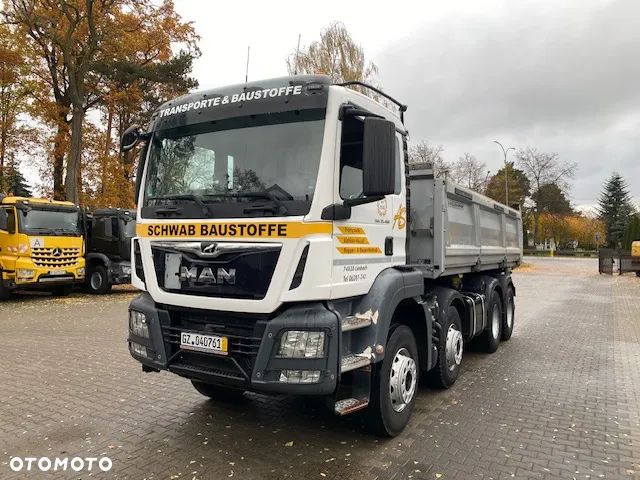 MAN TGS 35.460 8X4 wywrotka 3-str MEILLER Bordmatik 2018r, - 3