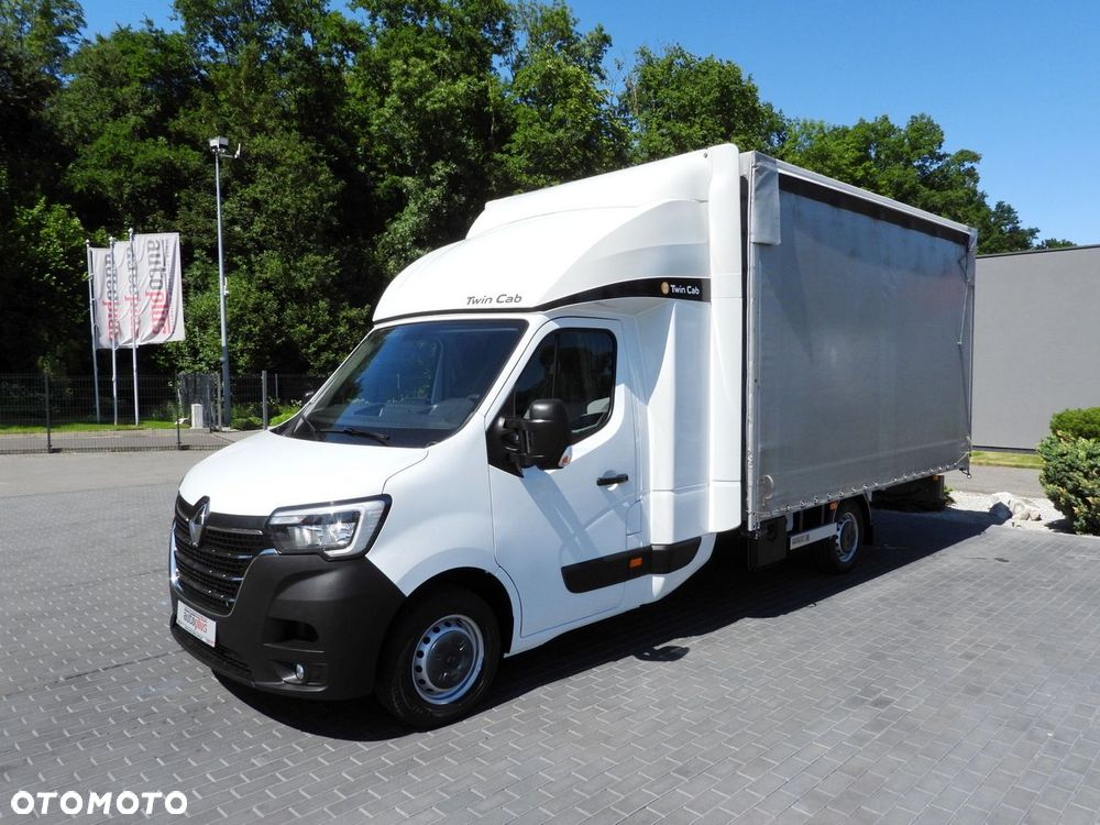 Renault MASTER  PLANDEKA 10 PALET WEBASTO TEMPOMAT LEDY PNEUMATYKA KLIMATYZACJA  165KM - 7
