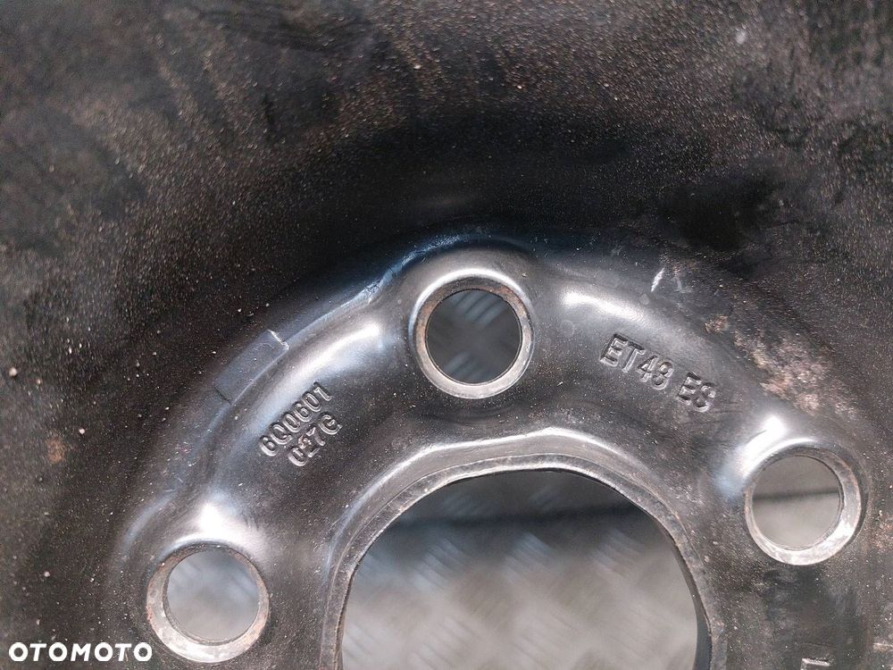 KOŁO ZAPAS VW POLO IV LIFT 6Q0601027G 5X100 6J ET43 FI57,1 195/55R15 - 4
