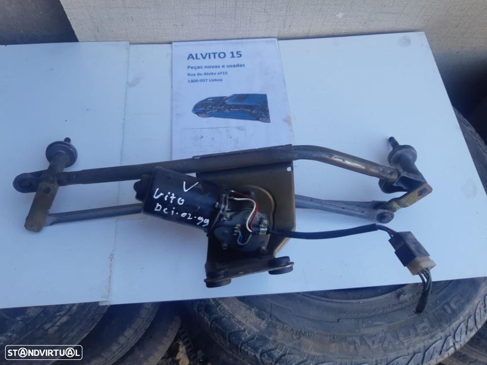 motor limpa vidros Mercedes Vito 110 cdi ano 2000 - 1
