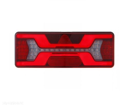 Tylne światło LED 6 funkcji dynamiczny kierunkowskaz z efektem neon prawa - 1