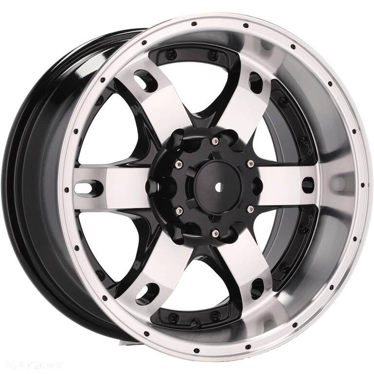 4x Felgi 16 m.in. do Nissan Terrano Patrol MITSUBISHI L200 TOYOTA HILUX 4RUNNER - BK749 - 6