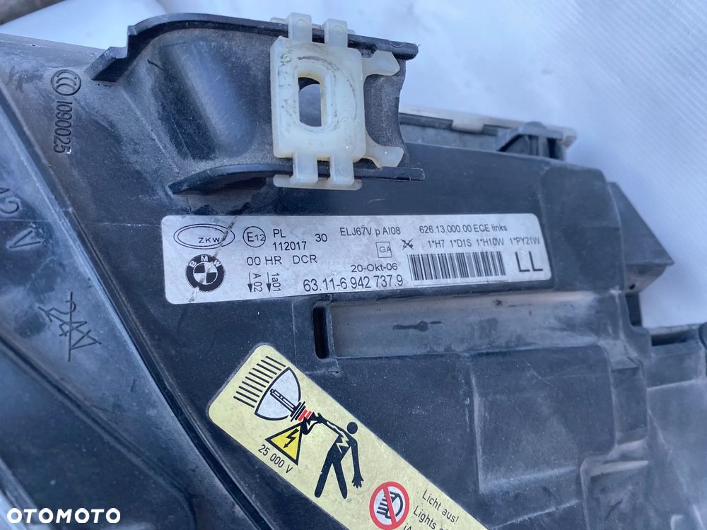 lampa bmw 3 e90 bi xenon nieskrętny lewa eu cała - 5