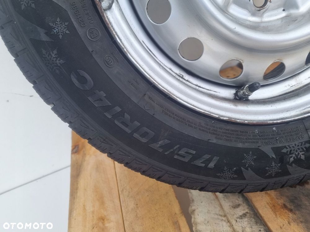 Nissan NV200 KOŁO ZAPASOWE Zapas felga 175/70 R14C 4x114.3 J14X5.5JJ 2024R - 4