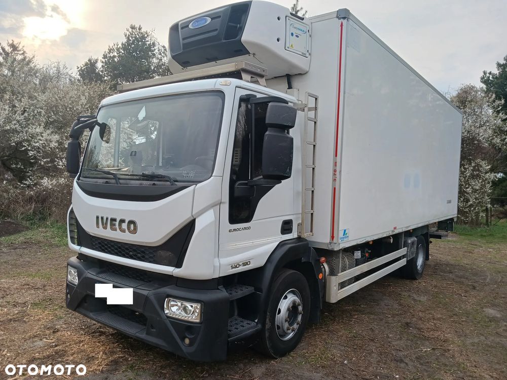 Iveco EUROCARGO 140E19 E6 2016r Izoterma Chłodnia Mroźnia agregat 230V Winda Carrier SUPRA 850 - 29