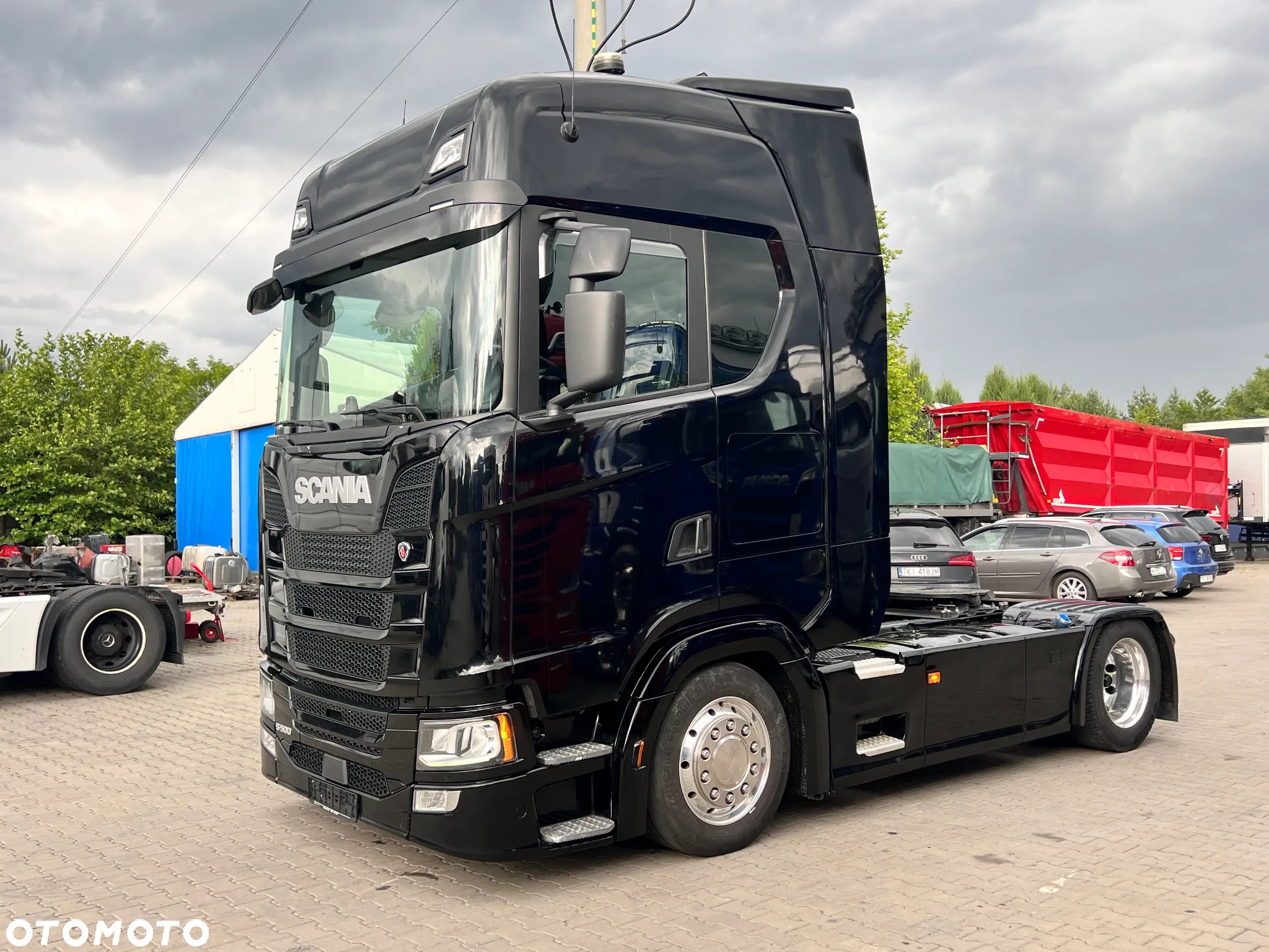 Scania S500 LOW DECK MEGA z Niemiec perfekcyjny ASO Scania full opcja 500 S - 2