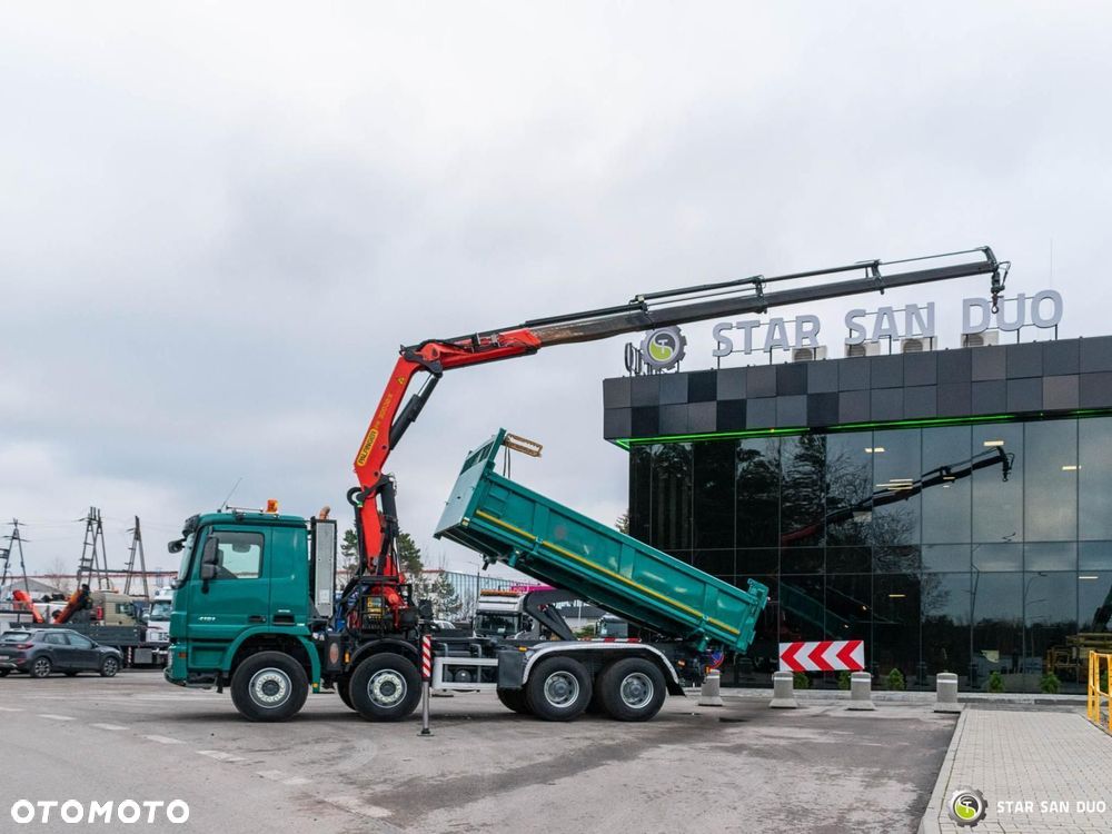 Mercedes-Benz ACTROS 4151 8x4 Palfinger PK 30002 K  HDS Żuraw Wywrotka - 3