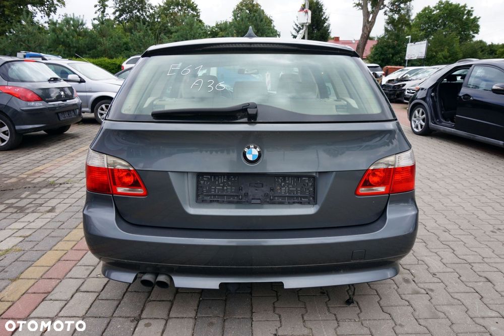 BMW 5 E61 KOMBI 2004 A36 2.5 D M57D25 177KM GS6-53DZ SZARY TITANGRAU na części - 4