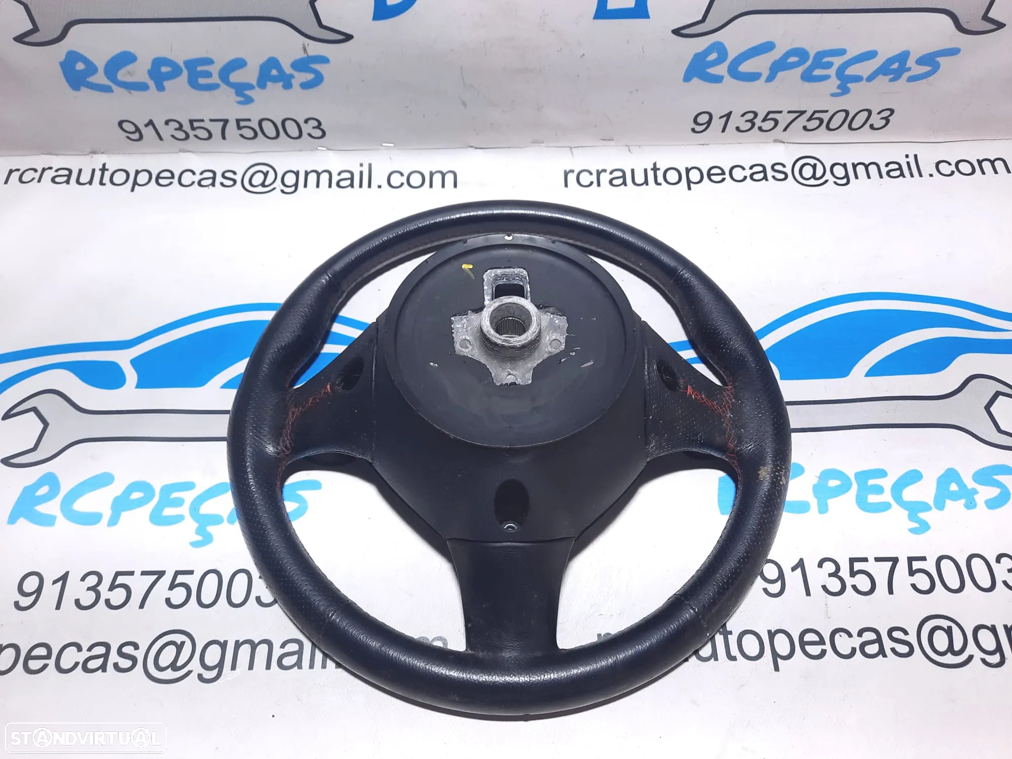 .VOLANTE GUIADOR COMPLETO ALFA ROMEO GT 937 T097A000623 ALFA 147 156 PELE PERFURADA AIRBAG COMANDOS MULTIFUNÇÕES CONTROLO - 7