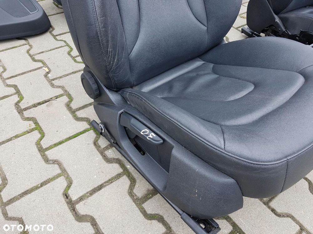 AUDI A4 B8 08-11r SEDAN FOTELE SKÓRZANE KANAPA - 5