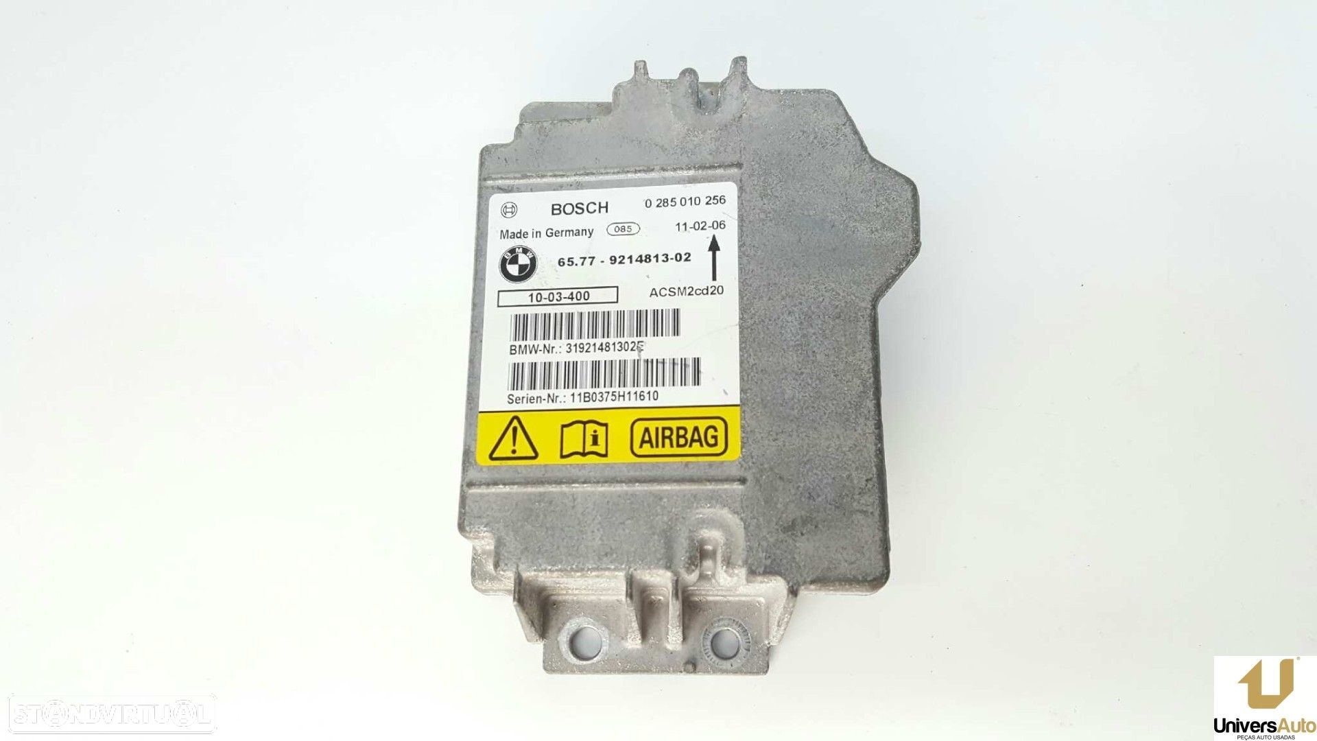CENTRALINA DE AIRBAG BMW X6 (E71) XDRIVE40D - 1