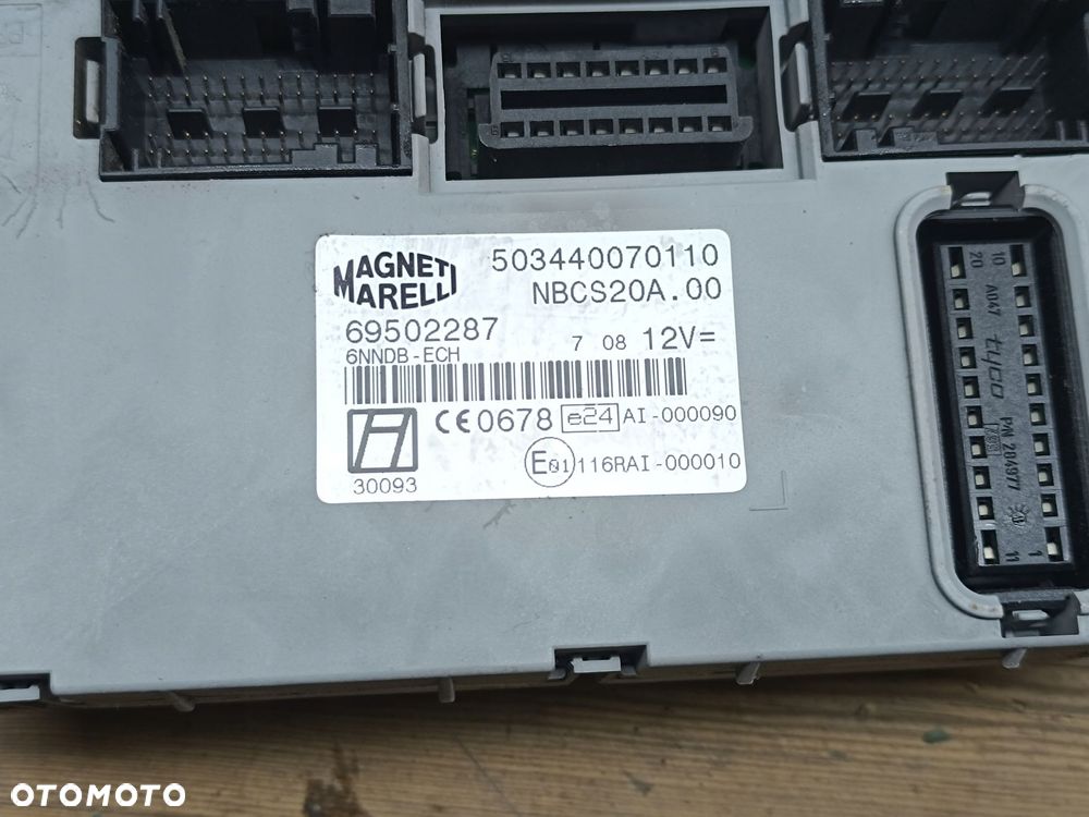 moduł komfortu bsi + pilot immobilizer iveco daily 06+ 13 69502287 - 3