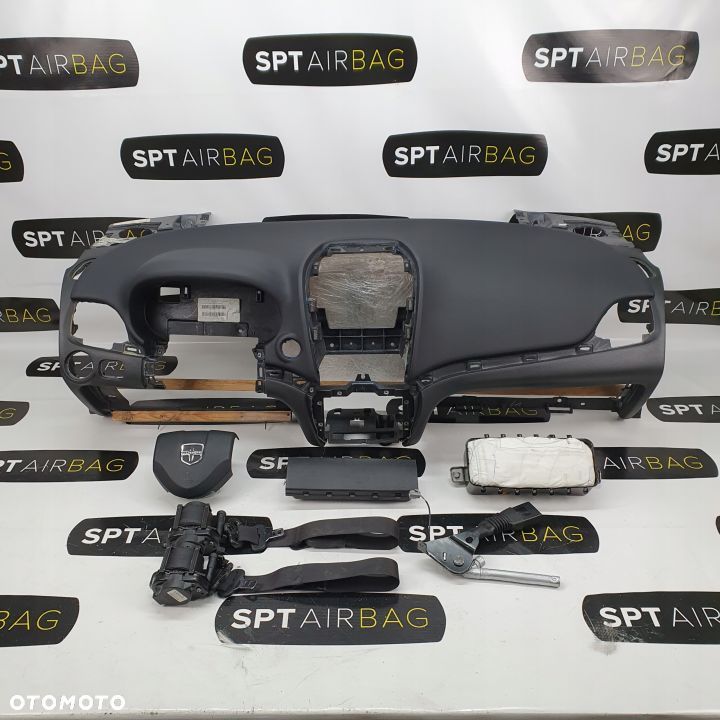 DODGE JOURNEY DESKA ROZDZIELCZA KONSOLA KOKPIT PULPIT PODUSZKI AIRBAG AIR BAG PASY KIT SET - 1