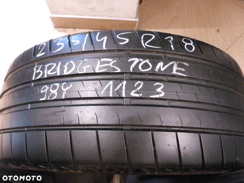 Opona pojedyńcza 235/45r18 bridgestone potenza sport 6,3mm lato - 1