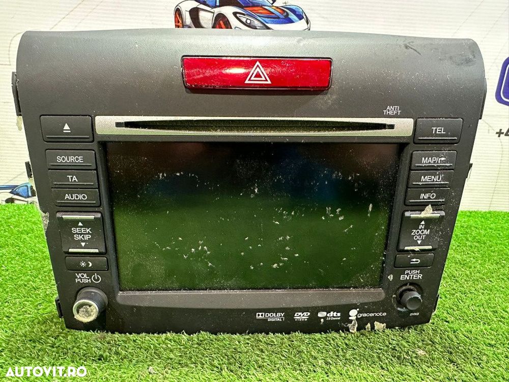 Display navigatie navi radio cd multimedia bluetooth bt [ honda cr-v 4 ] cod: bd7f1po, enb28017466b - 1