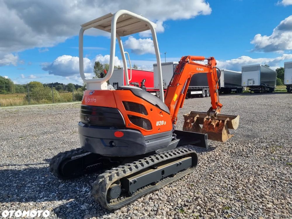 Kubota U20 - 3 Minikoparka 2,8t Super Stan 3 łyżki - 3
