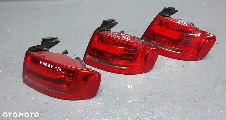 audi a4 b8 08-12r lampa tył tylna prawa sedan eu - 1