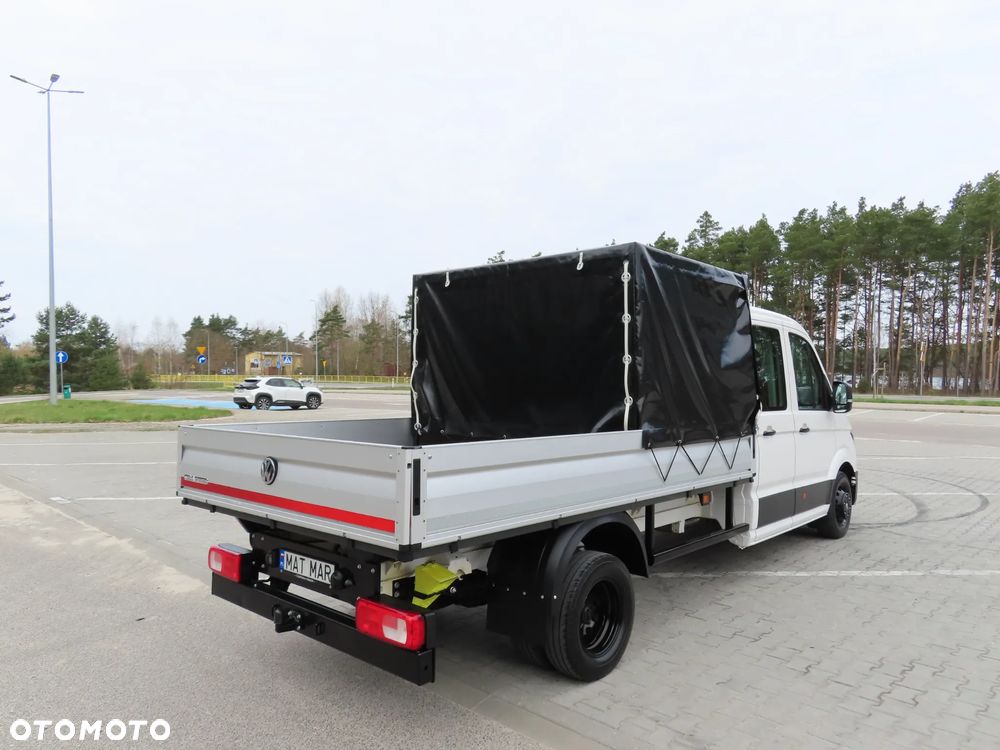 Volkswagen Crafter 50 BiTDI 2.0 177 KM L4 DOKA Brygadowy MIXTO Dubel 7-Mio Os.+838 Kg Ład. Skrzynia Ładunkowa 3514 mm, Rozstaw Osi 4490 mm, DMC 3500 Kg, Kat. Prawa Jazdy B, Tylne Koła Bliźniacze WZMACNIANY, HAK 3500 Kg, Tempomat, Asystent Jazdy Stan Wizualny I Techniczny JAK NOWY Gotowy Dostępny OKAZJA POLECAM - 4