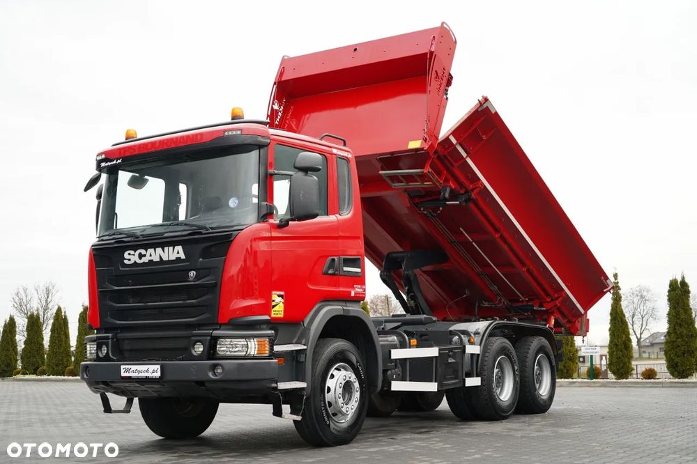 Scania G 370 / 6x4 / WYWROTKA DWU-STRONNA / HYDROBURTA / BOARDMATIC / AUTOMAT / EURO 6 - 1