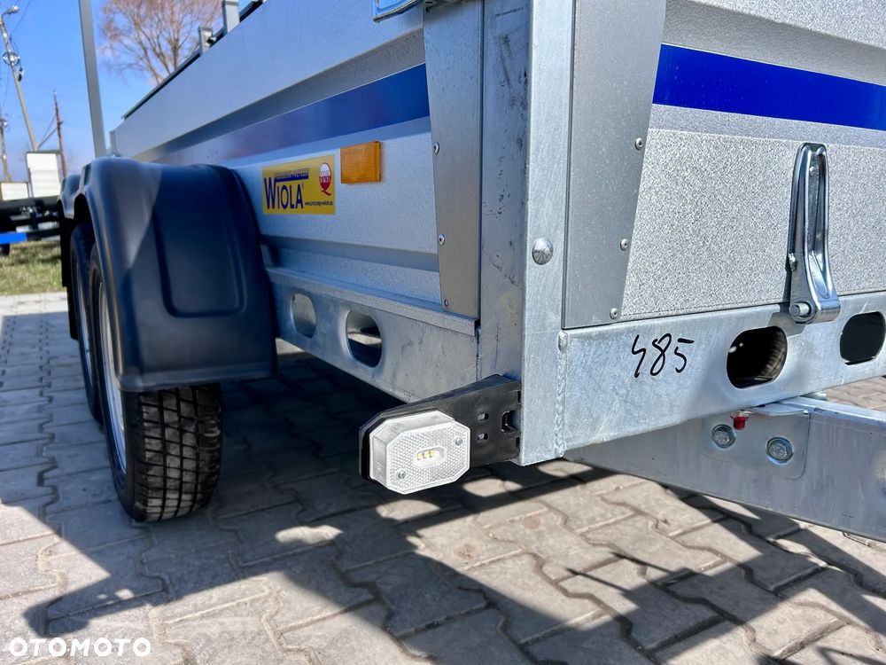 Wiola SILEZIA PLUS / DOSTAWA! / 292x142x38 / 2 osie / DMC 750 kg / bardzo MOCNA - 13