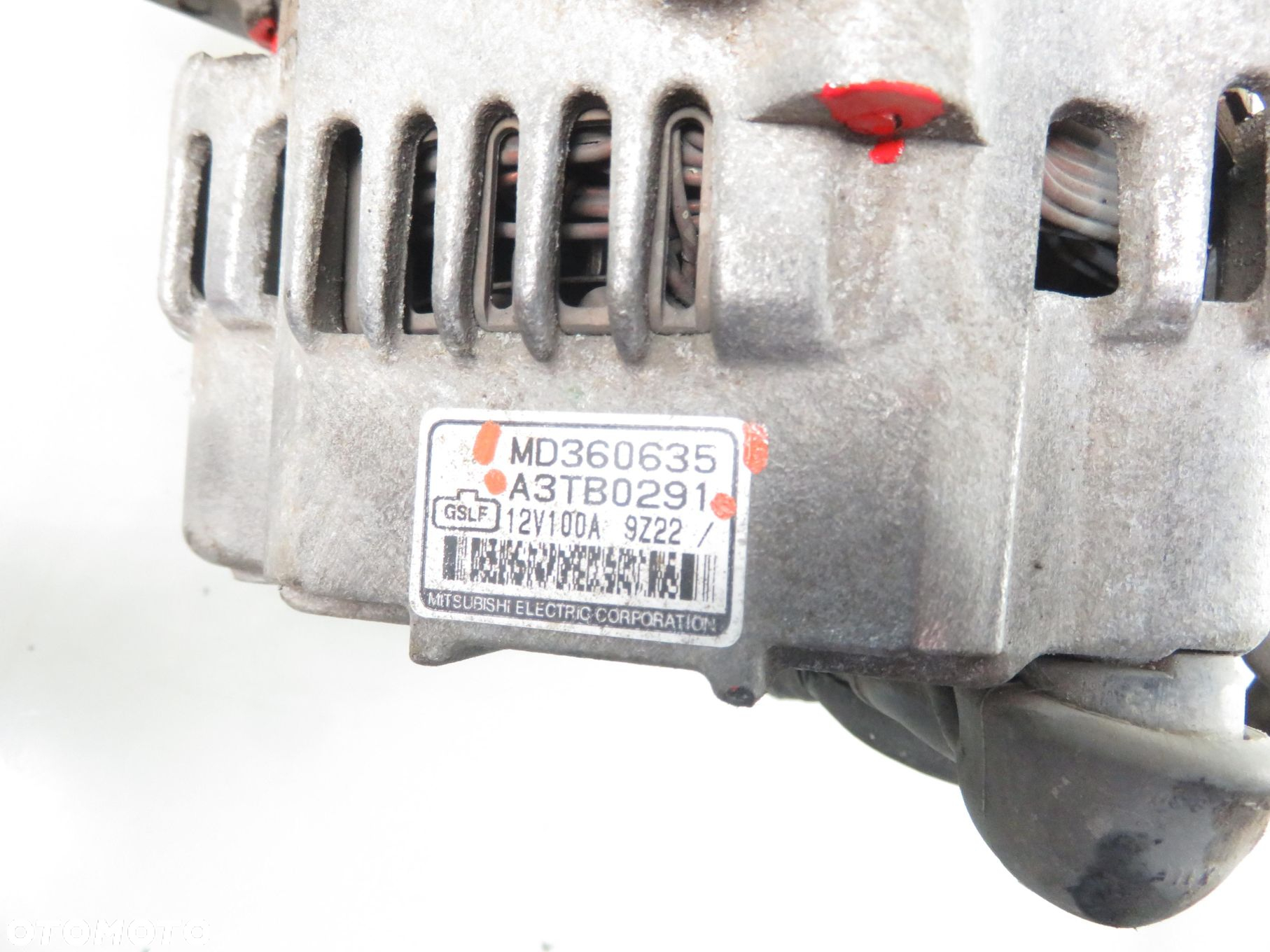 ALTERNATOR MITSUBISHI PAJERO PININ 1.8 GDI MD360635 A3TB0291 - 6