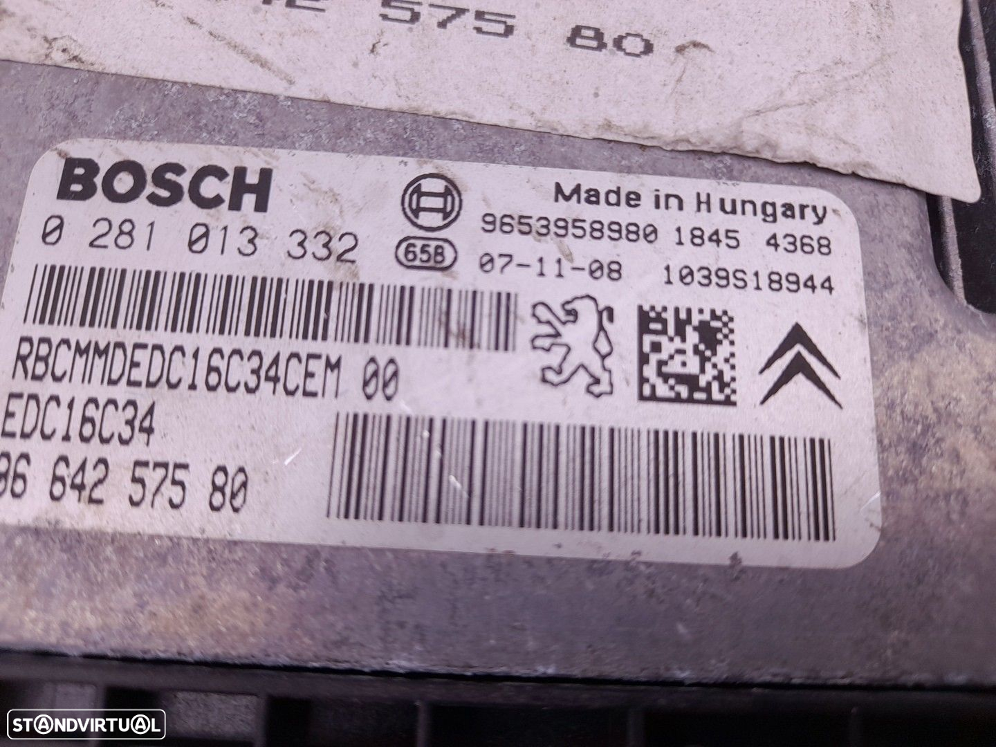 Centralina motor / ECU CITROËN C4 I (LC_) - 3