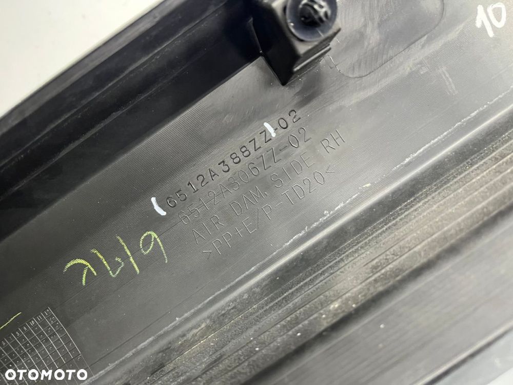 Nakładka progu Mitsubishi ASX I 10-22r. prawa listwa próg zewnętrzny 6512a388zz - 16