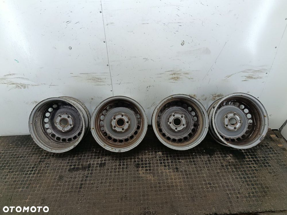 FELGI STALOWE KOMPLET 15 SKODA OCTAVIA II 4B0601027 - 4