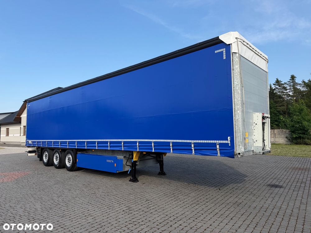 Schmitz Cargobull FIRANKA*STANDARD*PALECIARA*OŚ PODNOSZONA - 1