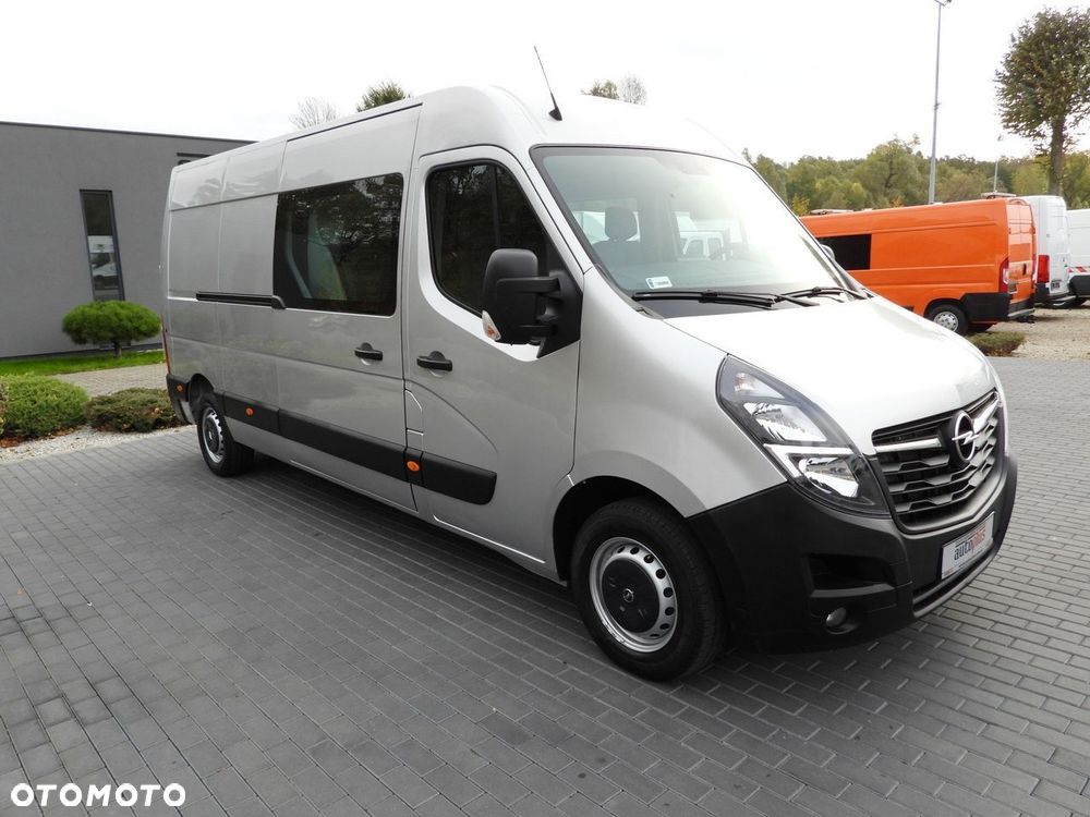 Opel MOVANO FURGON BRYGADÓWKA 7 MIEJSC TEMPOMAT LEDY KLIMATYZACJA  180KM - 5