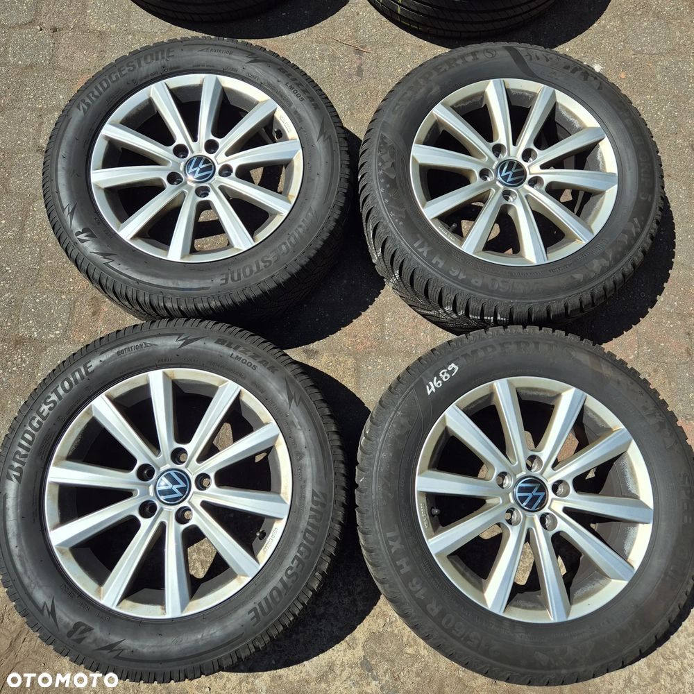 ZIMA 215/60 R16 VW PASSAT T-ROC BEETLE TOURAN SKODA SUPERB OCTAVIA KAROQ - 1