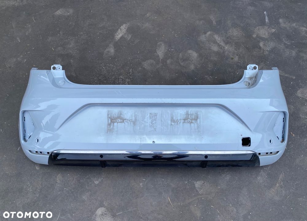 RENAULT CLIO 5 V lift ZDERZAK TYLNY TYLNI TYŁ Z LISTWĄ CHROMOWANĄ CHROM e tech Wwa - 2