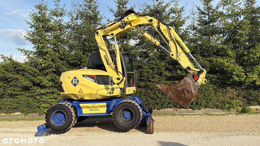 Mecalac Koparka MECALAC 15 MWR koparko ładowarka KLIMA 714 12 MTX 4x4x4 Ew140B centr smar 14ton - 27